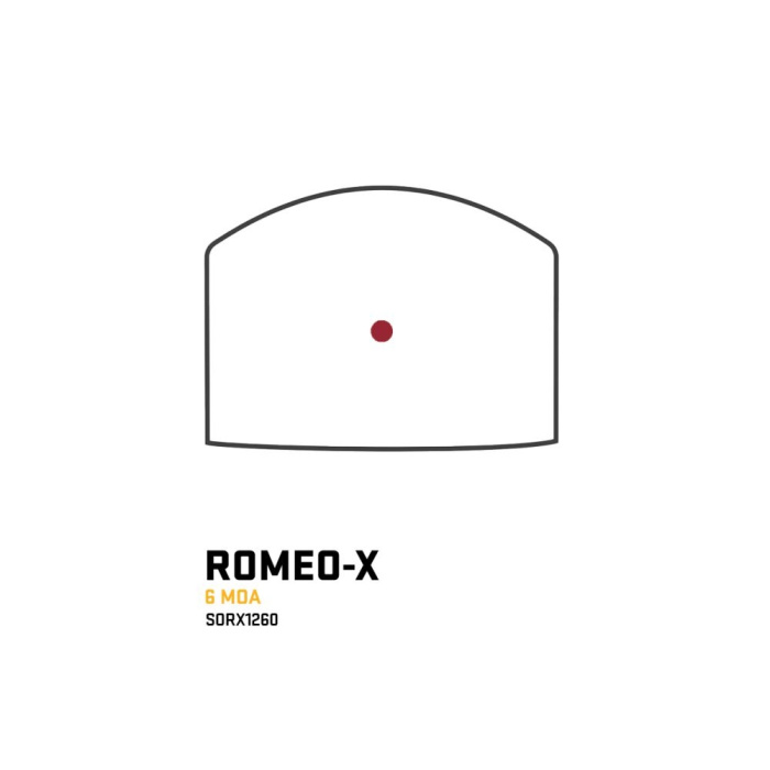 KOLIMATOR SIG SAUER EO ROMEO-X COMPACT 6MOA (SORX1260)